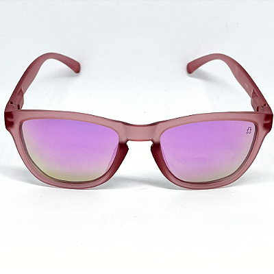 ÓCULOS DE SOL ESPORTIVO POLARIZADO ZOOM - ROSE COM ROSA