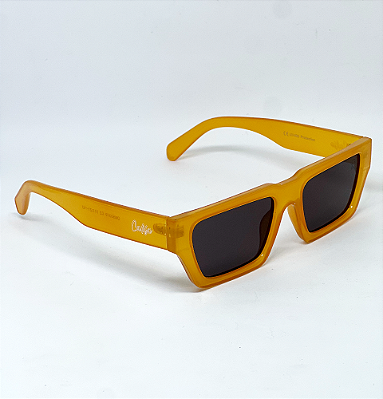 ÓCULOS DE SOL VINTAGE - LARANJA CLEAR
