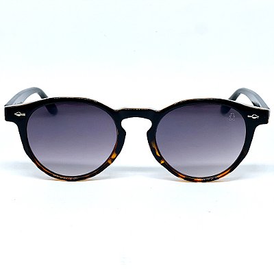 ÓCULOS DE SOL MALIBU 2.0 - PRETO COM ANIMAL PRINT