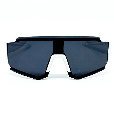 ÓCULOS DE SOL ESPORTIVO ICE - BRANCO COM PRETO