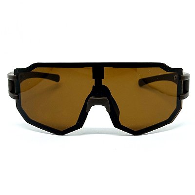 ÓCULOS DE SOL ESPORTIVO FLASH - MARROM