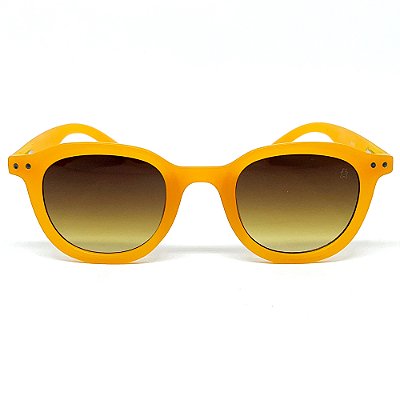 ÓCULOS DE SOL FLY - LARANJA COM MARROM DEGRADÊ