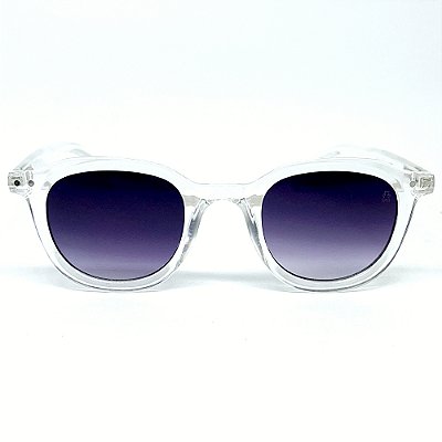 ÓCULOS DE SOL FLY - TRANSPARENTE COM PRETO DEGRADÊ