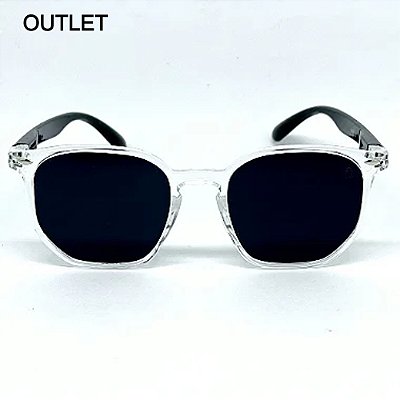 ÓCULOS IPANEMA TRANSPARENTE HASTE PRETA OUTLET (Pequenas Avarias)
