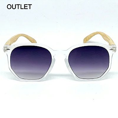 ÓCULOS IPANEMA WOOD TRANSPARENTE FOSCO DEGRADÊ OUTLET (Pequenas Avarias)