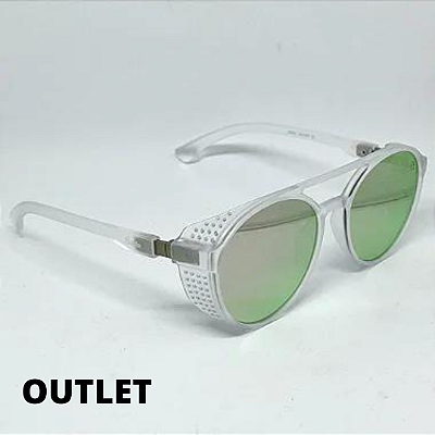 ÓCULOS TOKYO TRANSPARENTE FOSCO C/ ROSA ESPELHADO OUTLET (Pequenas Avarias)