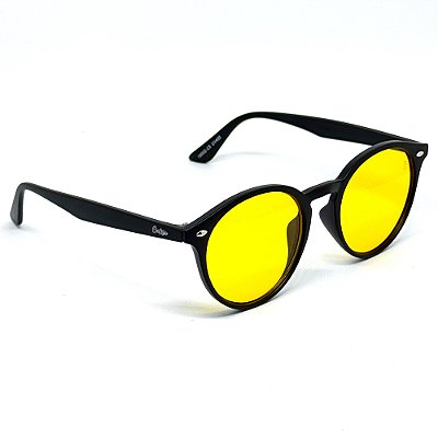 ÓCULOS DE SOL IBIZA - PRETO COM AMARELO