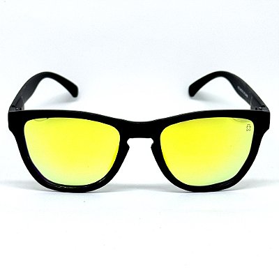 ÓCULOS DE SOL ESPORTIVO POLARIZADO ZOOM - PRETO COM VERDE