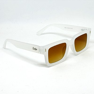 ÓCULOS DE SOL DENVER 2.0 - BRANCO COM MARROM DEGRADÊ