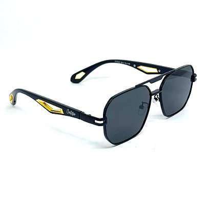 Óculos de Sol Aviador Stark - Preto
