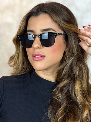 ÓCULOS DE SOL FRESNO - PRETO COM GRAFITE