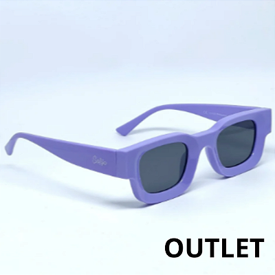 ÓCULOS DETROIT - LILÁS C/ PRETO OUTLET