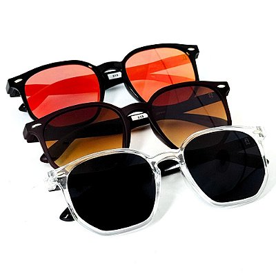 KIT 3 ÓCULOS DE SOL IPANEMA