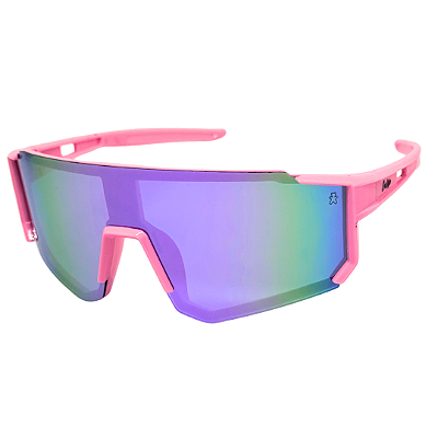 ÓCULOS DE SOL ESPORTIVO ICE - ROSA C/ ROXO
