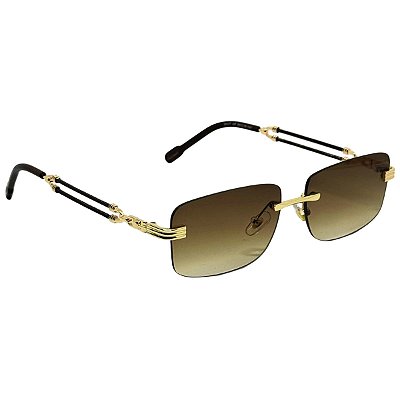 ÓCULOS DE SOL ROYAL -  MARROM DEGRADÊ COM BRONZE
