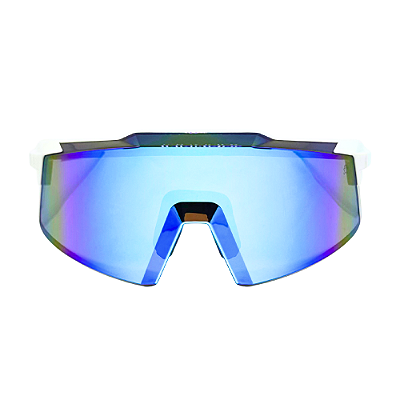 Óculos de Sol Esportivo Blitz - Branco c/ Azul