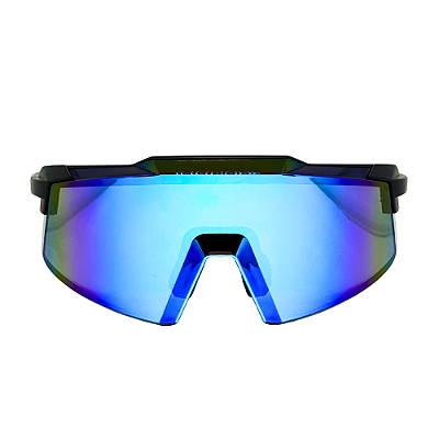 Óculos de Sol Esportivo Blitz - Preto c/ Azul