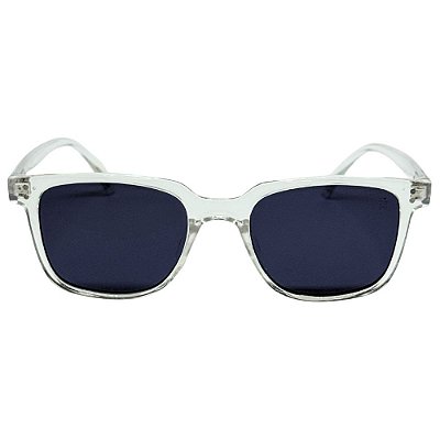 ÓCULOS DE SOL BULL - TRANSPARENTE COM PRETO