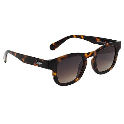 Óculos de Sol Flip - Tartaruga C/ Marrom Degradê