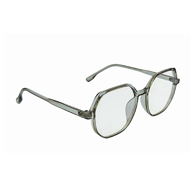 Óculos Geométrico Miralys - Fumê (Anti Blue)