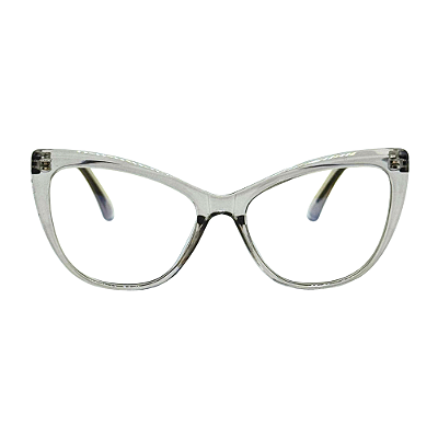 Óculos Gatinho Lays - Fumê  (Anti Blue)