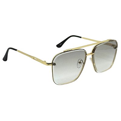 Óculos de Sol Aura - Fumê C/ Dourado