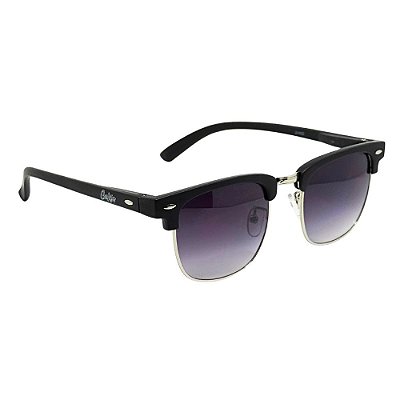 ÓCULOS DE SOL FRESNO - PRETO DEGRADÊ COM PRATA