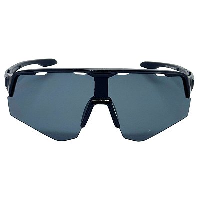 ÓCULOS DE SOL ESPORTIVO VEX - PRETO BRILHANTE