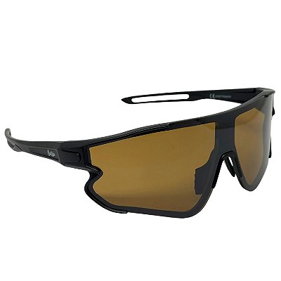 Óculos de Sol Esportivo Pulse - Marrom