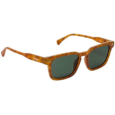ÓCULOS DE SOL ALFA - LARANJA ANIMAL PRINT