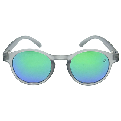 ÓCULOS DE SOL POLARIZADO CANCÚN - CINZA COM CAMALEÃO ESPELHADO