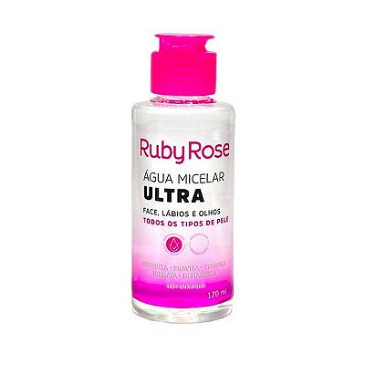 Água Micelar Ultra  120ML - Ruby Rose