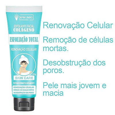 Esfoliante Facial - Capim Limão