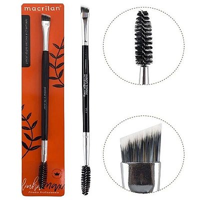 Pincel Duplo Escova e Chanfrado A14 Linha Max - Macrilan