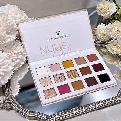 Paleta De Sombras Nude Glam - Nathalia Capelo