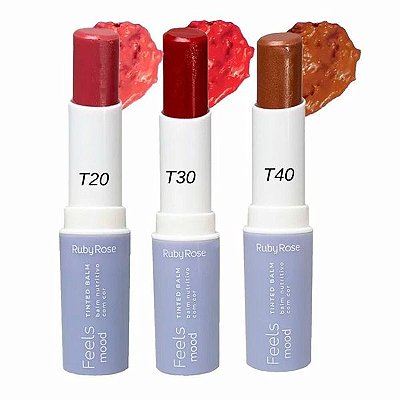 Tinted Balm Nutritivo Com Cor Feels Mood - Ruby Rose