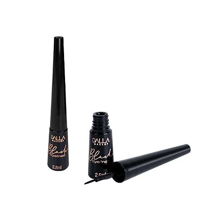 Delineador Liquido Black Eyeliner - Dalla Makeup