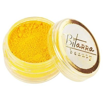 Sombra Pigmento Amarela Neon - Bitarra Beauty