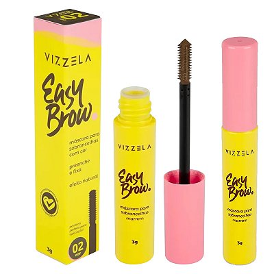 Mascara Para Sobrancelhas Easy Brow - Vizzela