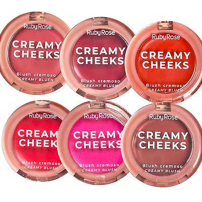 Blush Cremoso Creamy Cheecks Linha Rosa - Ruby Rose