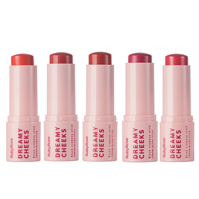 Blush Cremoso Dreamy Cheeks Linha Rosa - Ruby Rose