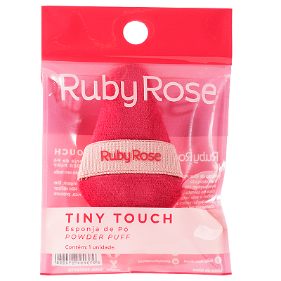 Esponja De Pó Tiny Touch Linha Rosa - Ruby Rose