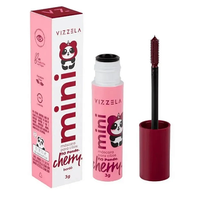 Mini Máscara Para Cílios No Panda Cherry - Vizzela