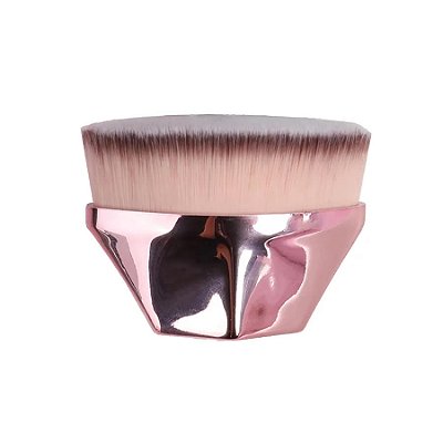 Pincel Kabuki Metalizado Flawless Para Maquiagem  - Miss Frandy