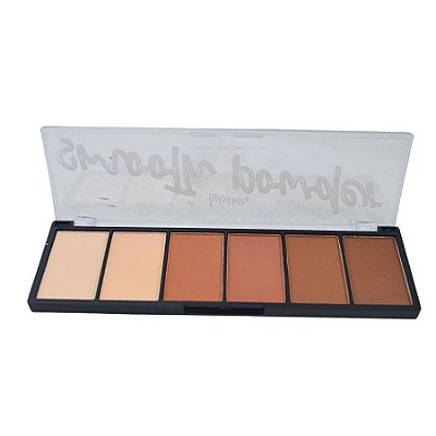 Paleta De Pó Compacto Smooth Powder - Luisance