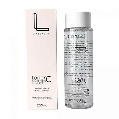 Tonico Facial Toner C 200 ML - Livia Diniz