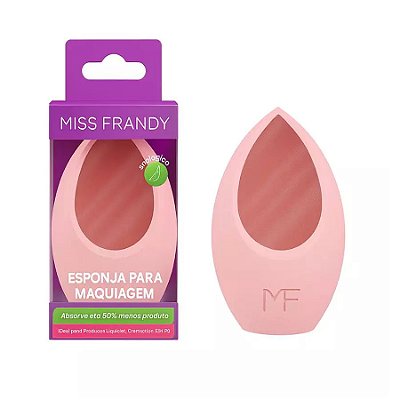 Esponja Para Maquiagem Gota Chanfrada - Miss Frandy