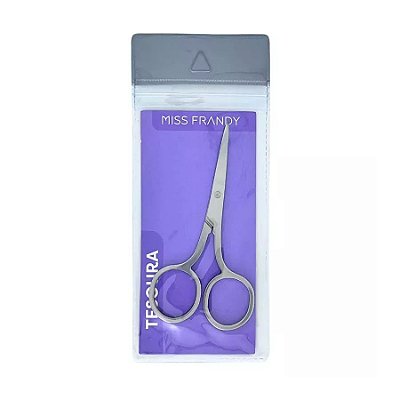 Tesoura Fina Para Sobrancelha - Miss Frandy