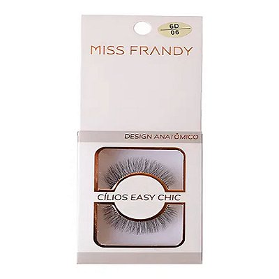 Cilios Postiços Unitario 06 6D - Miss Frandy