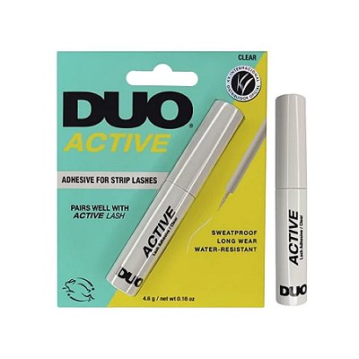 Cola De Cilios Postiços Duo Transparente Com Aplicador 4,6g - Klass Vough
